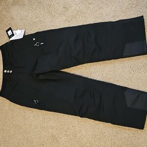 NWT Black Hurley 3M Thinsulate Cargo Ski Pants Water & Wind Resistant Skiing Men